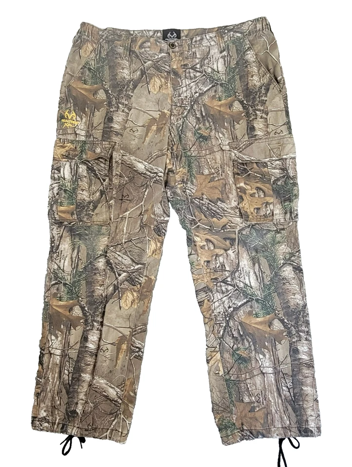 Realtree Carpenter Camo Trousers Mens XL (40/42) Workwear Hunting Outdoor - Image 2 of 4