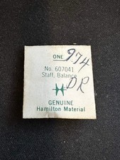 Hamilton Factory Balance Staff for 16s, DR, P 11, No 607041 - New