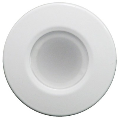 Lumitec 112521 Orbit Flush Mount Down Light White Finish 2-Color Blue/White