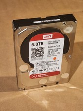 WD Red 6TB NAS Internal Hard Drive 3.5" HDD 