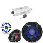 Clarion Marine 4 Channel Amp & 6.5