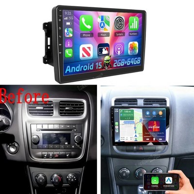Car Stereo Radio Carplay For 2008-2014 Dodge Avenger Android 15.0 2+64G BT WIFI