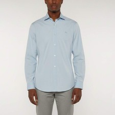 Burberry Brit Blue Cotton Long Sleeve Shirt M