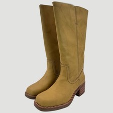 Botas occidentales Frye and Co. Miranda 14 para mujer talla 10 (pantorrilla ancha) banana nuevas en caja
