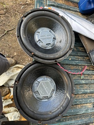 AUDIOBAHN 12'' SPECIAL EDITION SUBWOOFERS WOOFERS CAR AUDIO SPEAKERS - DJ JONES