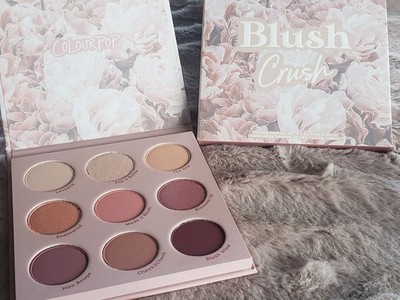 Authentic ColourPop Blush Crush - Pinky Nude Eyeshadow Palette