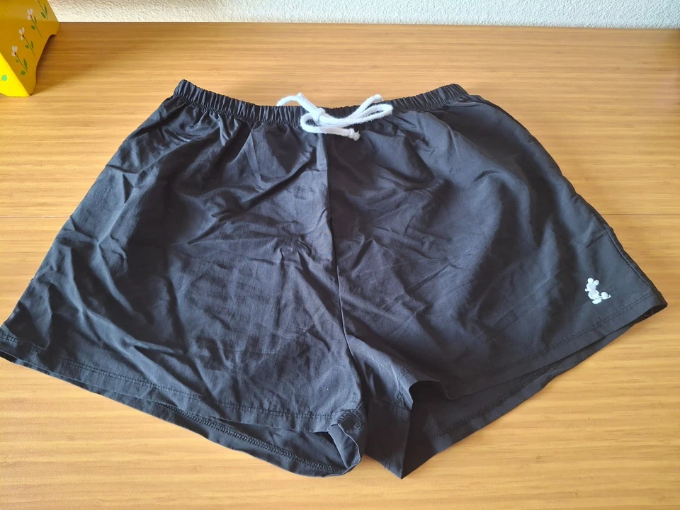 Подлинные черные нейлоновые шорты Disney Parks Mikey Mouse, эластичная талия, размер большой - Изображение 2 из 4