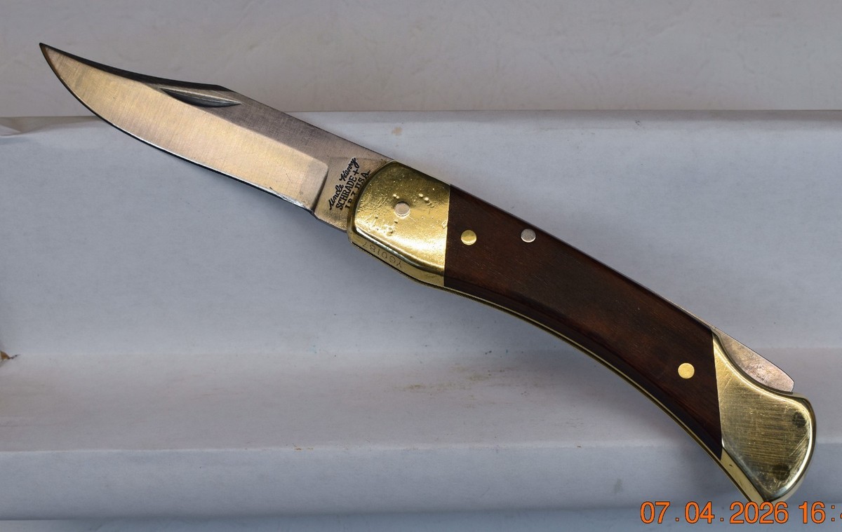 VINTAGE SCHRADE USA LB-7 UNCLE HENRY LARGE LOCK BACK KNIFE CIRCA 