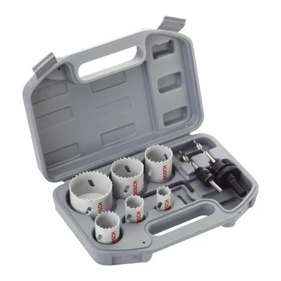 Bosch 9 Piece Plumbers Holesaw Set - Image 3