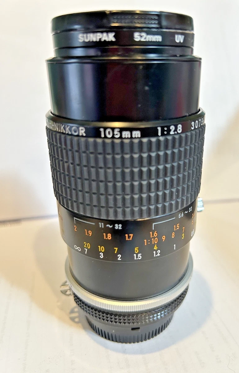 Nikon AI-S 105mm Focal Camera Lenses for sale | eBay