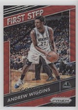 2016-17 Panini Prizm First Step Ruby Wave Prizm Andrew Wiggins #9 o6n