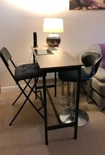 Narrow Rectangular Bar Table