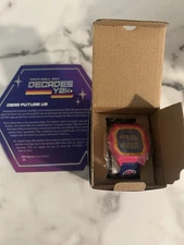RARE: Taco Bell Y2K Decades Time Capsule Digital Watch  /500 LIMITED EDITION