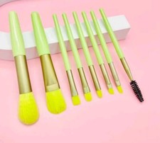 8 PCs Makeup Brush Set Mini Makeup Brushes Face Powder Foundation Eyeshade Brush