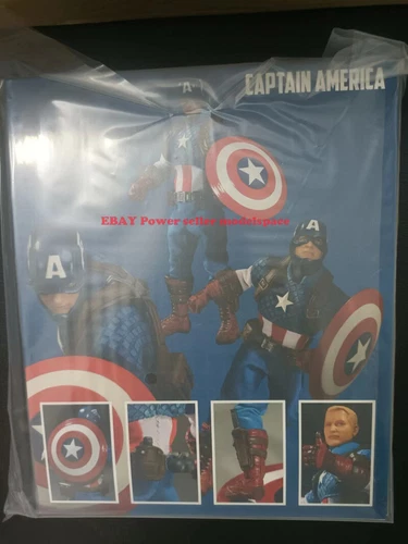 Mezco Toys One:12 Captain America Action Figure Collection IN STOCK - Picture 5 of 7