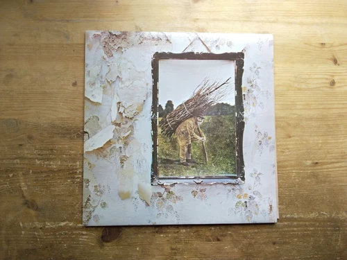 Led Zeppelin IV Excellent Vinyl LP Record Album K50004 1970's Reissue (S1)
