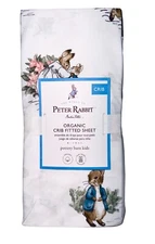 Pottery Barn Kids Peter Rabbit Organic Crib Fitted Sheet