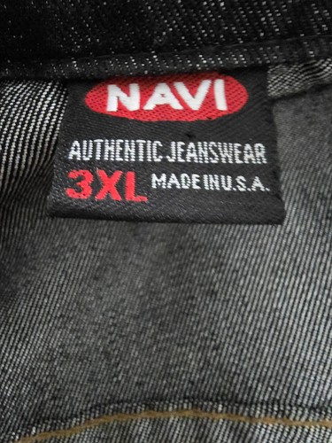 Navi Vintage Authentic Jeanswear 2-teiliger Rock Jacke Anzug Übergröße 3XL Dark Denim - Bild 6 von 7