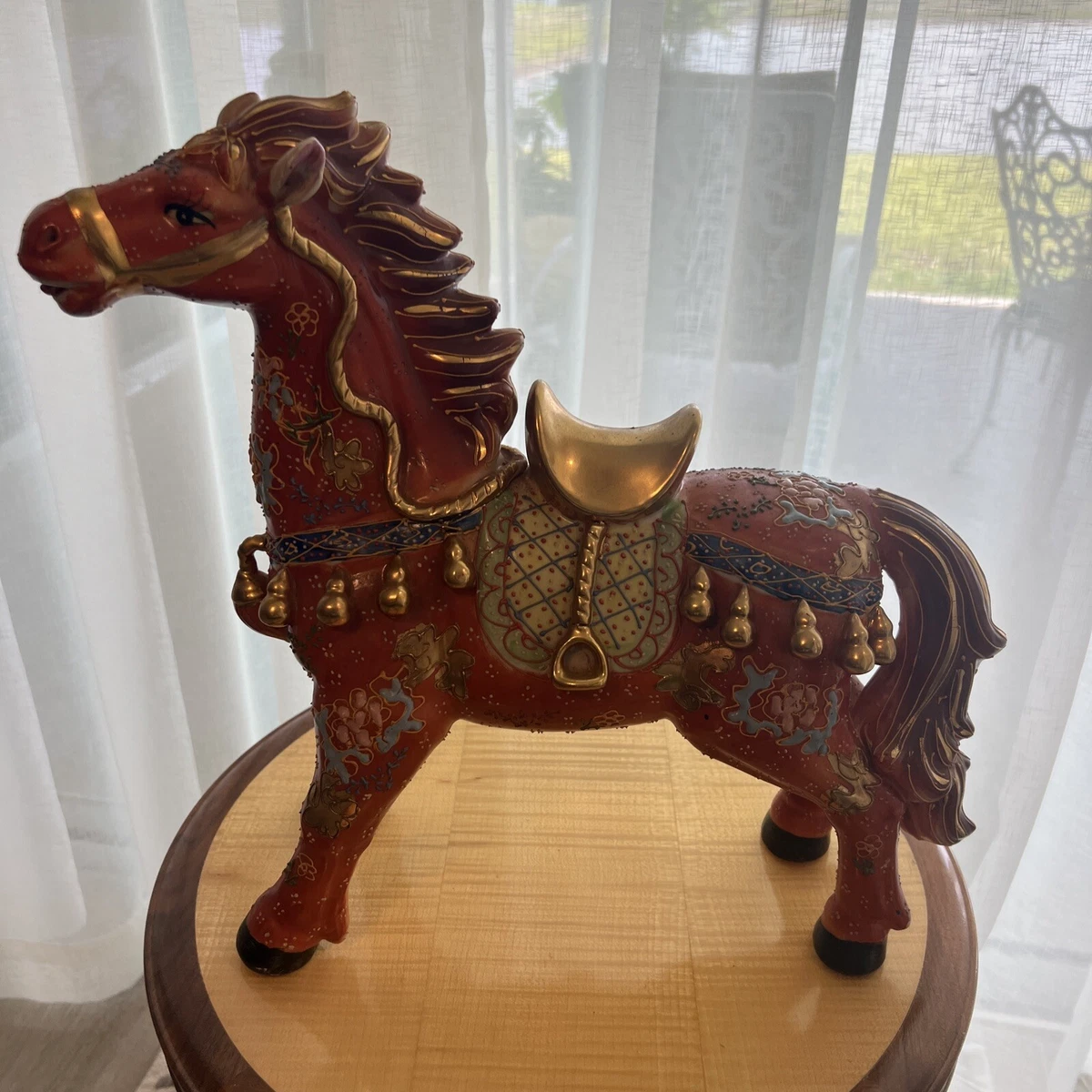 马动物清朝(1644-1911) 中国朝代中国风雕像、雕像| eBay