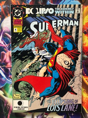 SUPERMAN Annual #4 (DC COMICS  1992) Eclipso The Darkness Within
