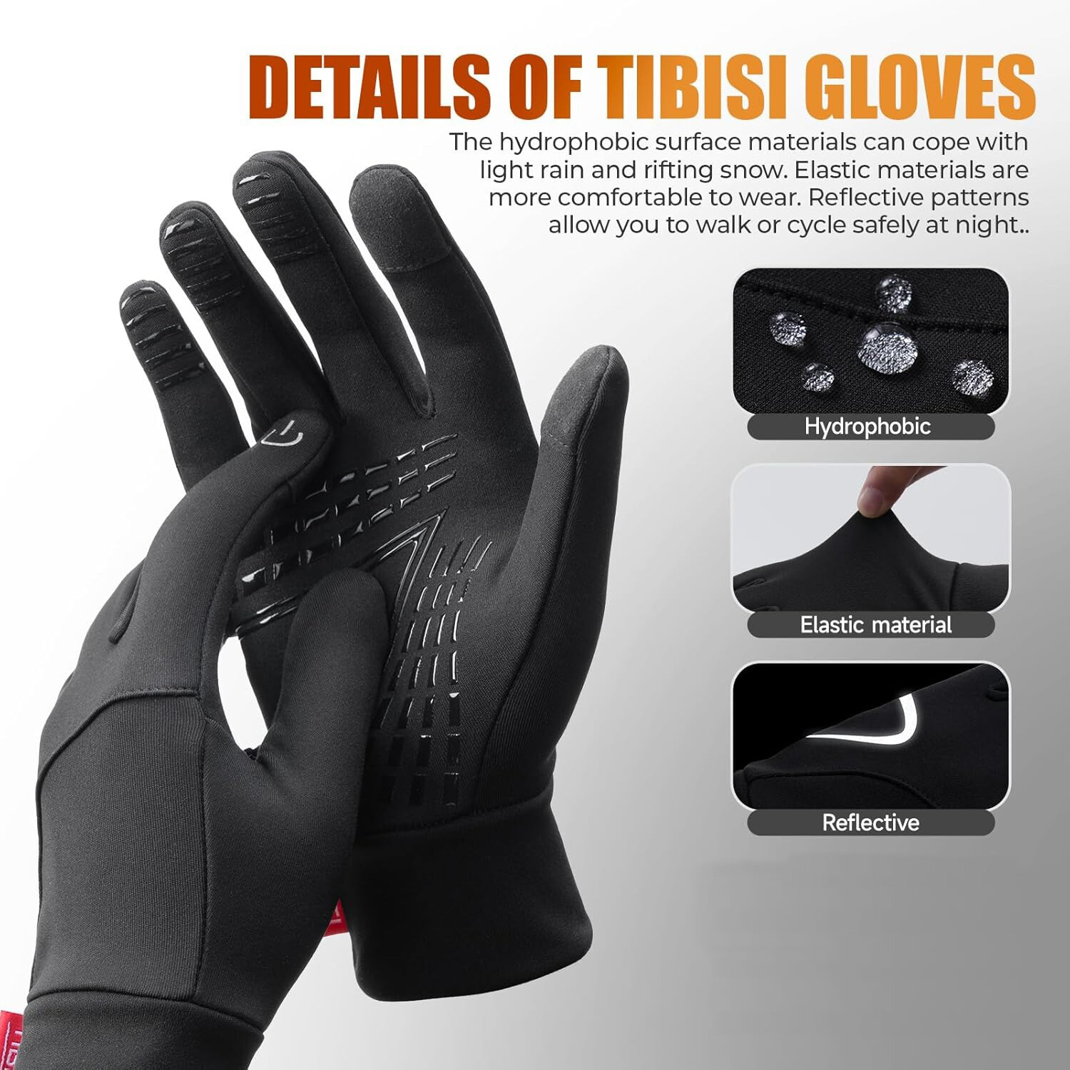 Guanti Invernali Termici Antivento Impermeabili &ndash; Sci E Snowboard &ndash; Unisex &ndash; Cloud 9