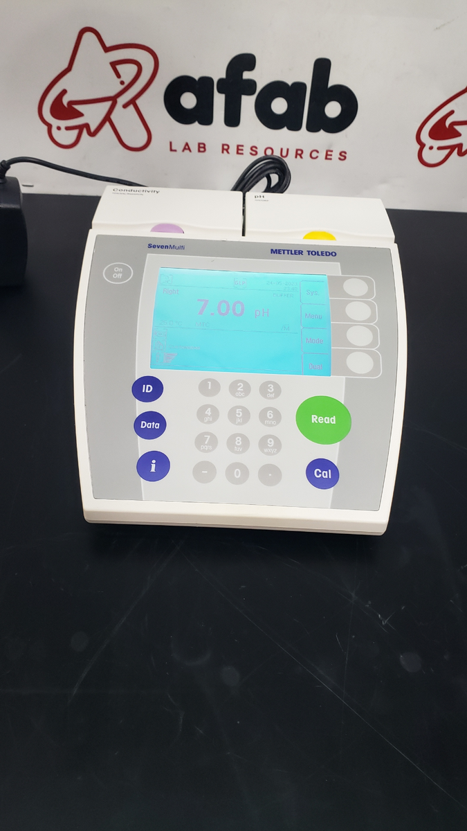 【SALE】MULTI LAB Mettler Toledo SevenMulti Dual pH/Conductivity Meter | eBay