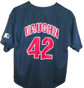 mo vaughn red sox jersey