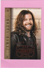 2014 PANINI COUNTRY MUSIC Fresh Faces #15  JAMES YOUNG