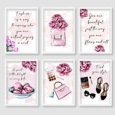 Luxury Designer Fashion Food Perfume Wall Art Poster Posters Print Picture