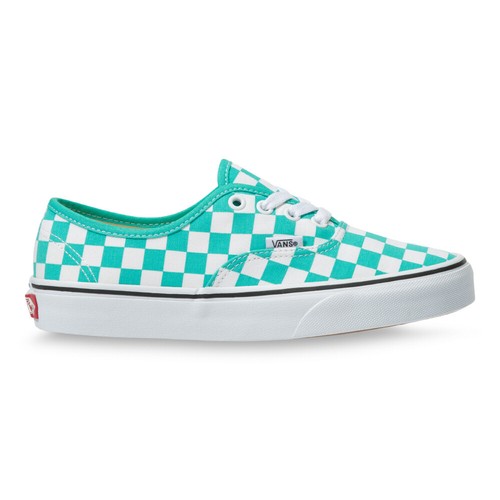 vans authentic checkerboard true white