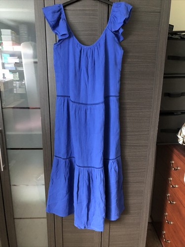 Silver Moon Womens Cotton Maxi Dress Size 10 Brand New - Picture 7 of 14