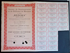Belgia: Societe de Representation et de Diffusion de Marques "REDIMA" 5000 F 
