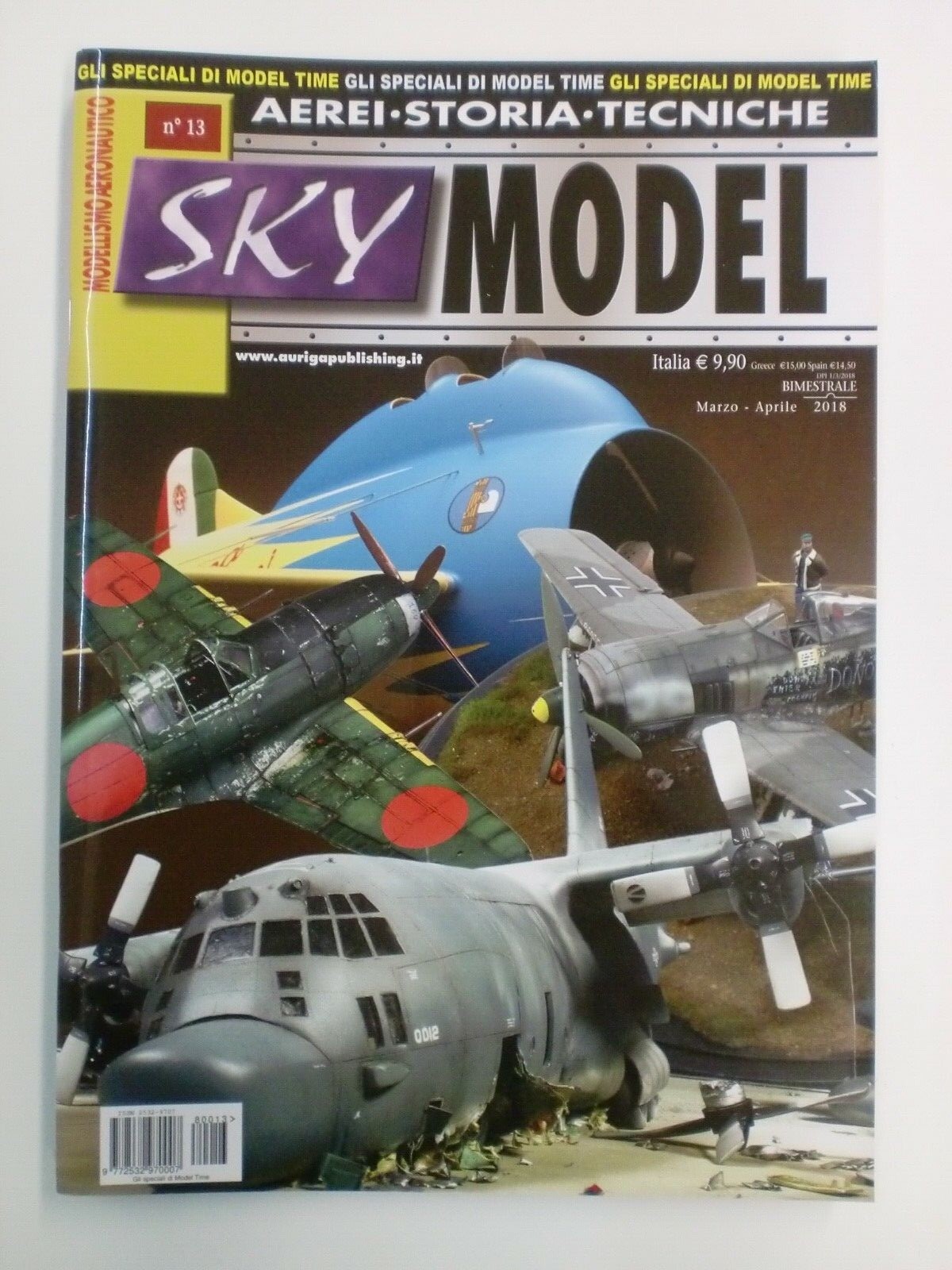 SKY MODEL N° 13 - RIVISTA BIMESTRALE DI MODELLISMO - speciale marzo aprile 2018
