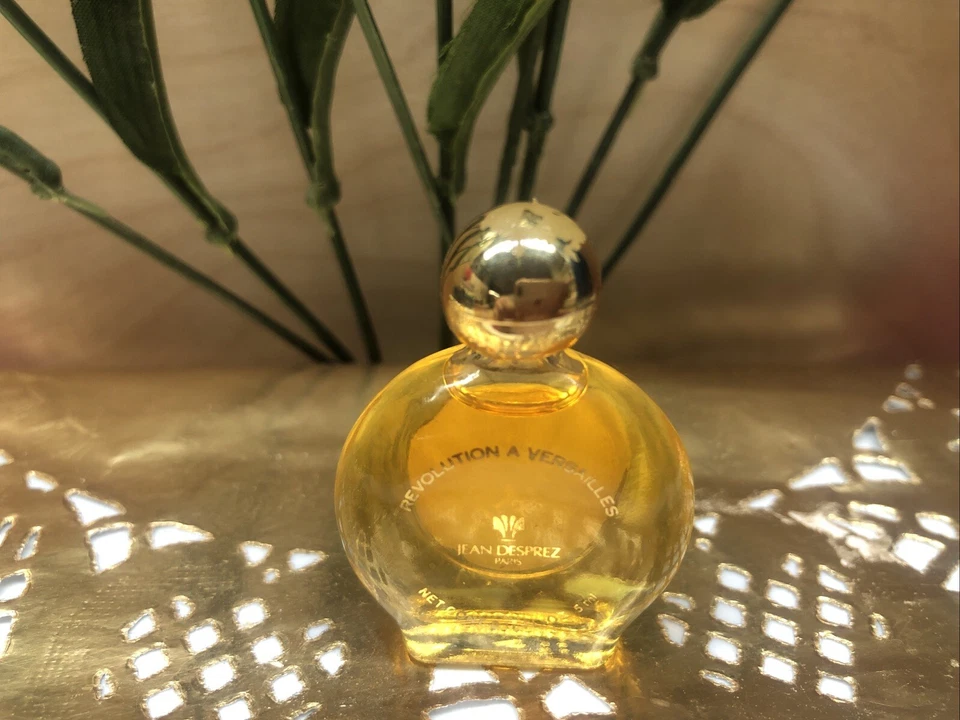Mini perfume de viaje vintage años 90 Revolution A Versailles Jean Desprez Paris .17 oz Foto 2 de 3