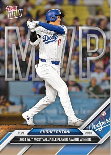 Shohei Ohtani - 2024 MLB Topps NOW® Card OS-6Los Angeles Dodgers