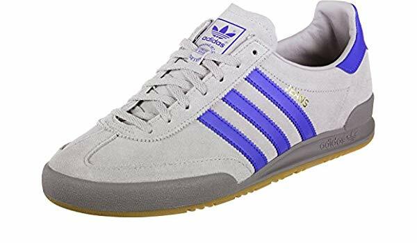adidas jeans trainers white and blue