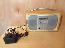 Pure Evoke 2 DAB/FM Stereo Portable Radio With Original Power Adapter Tested 