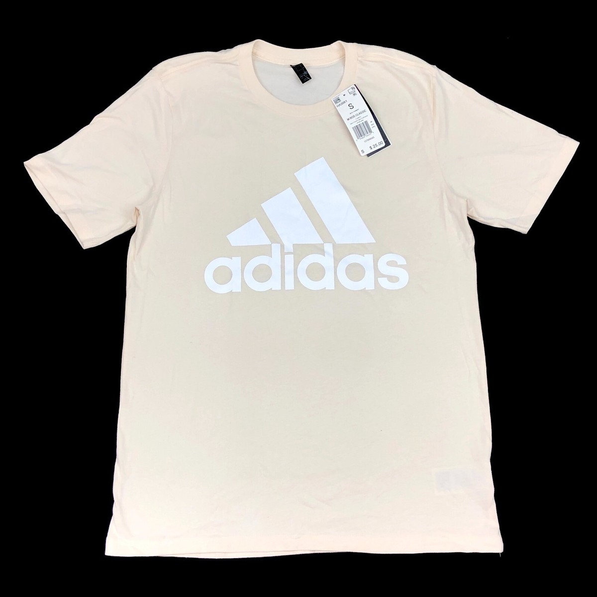 adidas t shirt cream