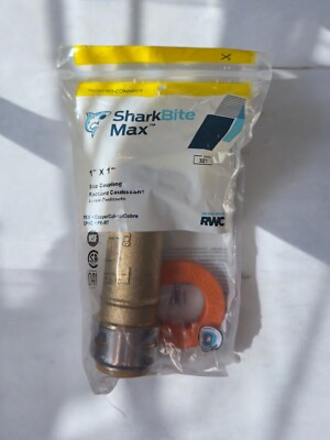 SharkBite Max 1x1 Slip Coupling PEX-COPPER-CPVC-PE-RT Push-To-Connect