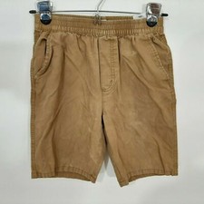 Levi's Boys Cotton Shorts Size Medium Brown QA22