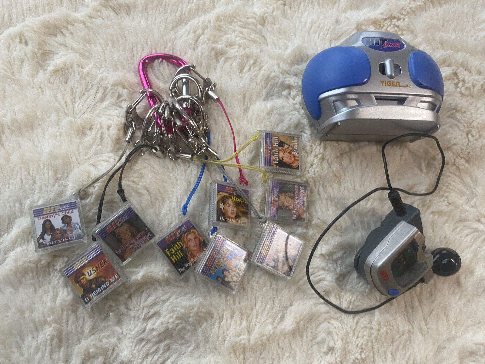 Hit Clips Player And Boombox And 9 Hit Clips Lot All In Good Wor