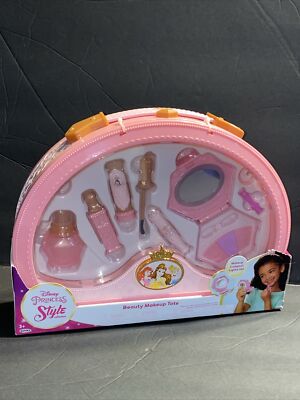 Disney Princess Style Collection Beauty Makeup Tote Lipstick Mascara Perfume