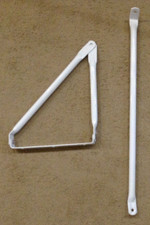 Velvac 713139 Door Mount Tripod Mirror Bracket For 1992 Ford E Van White Velvac 713139 Door Mount Tripod Mirror Bracket For 1992 Ford E Van White