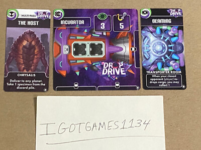 Drop Drive: The Host, Incubator, Beaming (Dice Tower 2023)