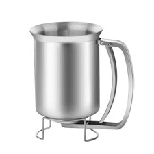 Pancake Dispenser for Batter Stainless Steel Batter Dispenser 900ML Funnel Ca...