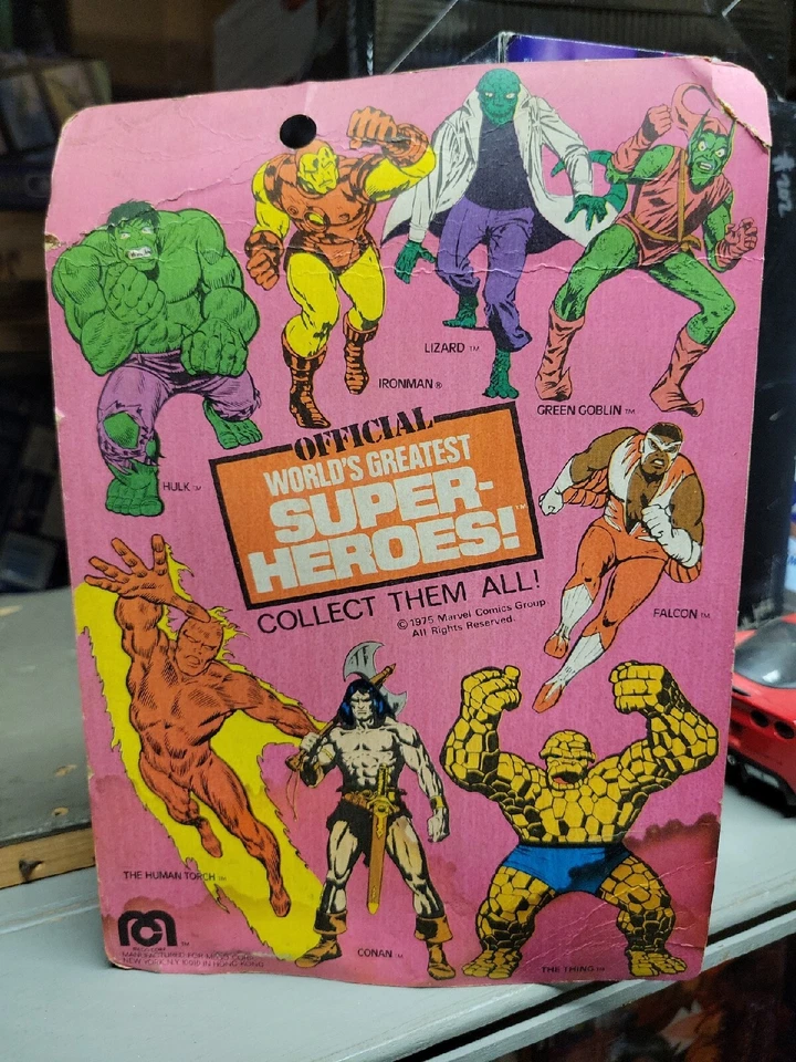 Figura de acción MEGO WGSH THE INCREÍBLE HULK 1979 8"" NUEVO EN CAJA  Foto 2 de 2