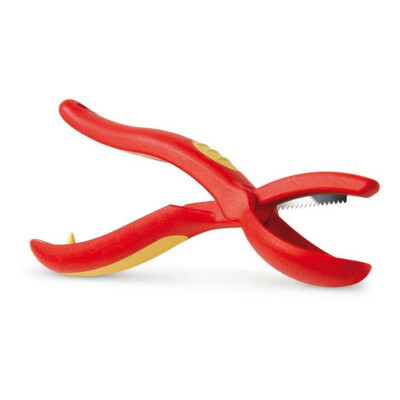 Snips Taglia Castagne Kastanien Schneider - Edelstahl Klingen - Rot