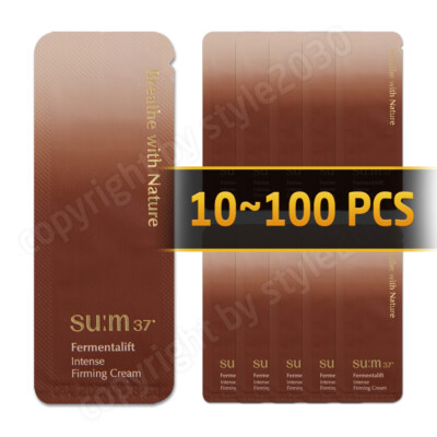SU:M37  Fermentalift Intense Firming Cream 1ml 10~100pcs Anti Aging SUM37
