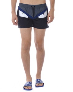 Maillot de bain Fendi Swimsuit ITALY Homme Noir FXB077OTA F1254 TL 52  FAIREOFFRE | eBay