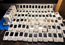 Lot of 74 Honeywell Dolphin 7800 Mobile Computer Handheld Scanners w/ Batteries